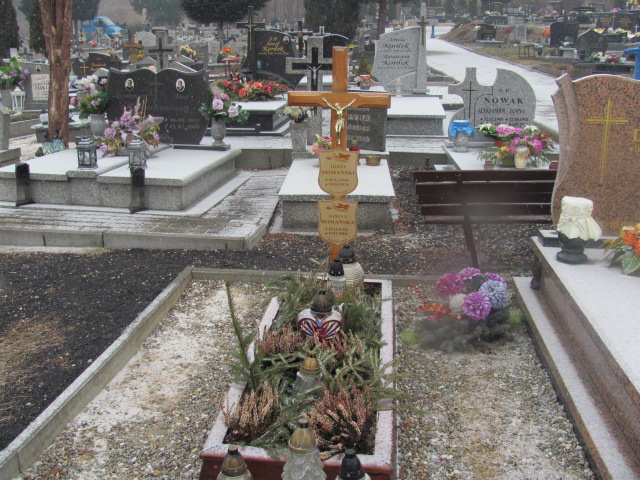 Grób Janina Domańska