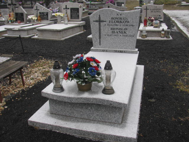 Grób Bronisław Bianek