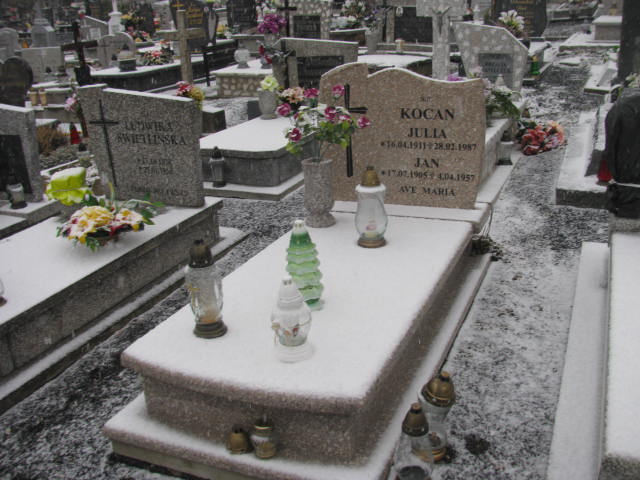 Grób Julia Kocan