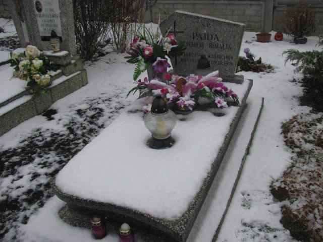 Grób Rozalia Pajda